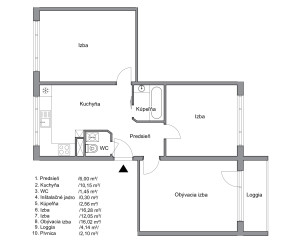 Pekný 3 izbový byt po rekonštrukcii