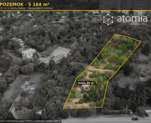 Priestranná záhrada 5164 m² s chatou, Sečovská cesta, Košice