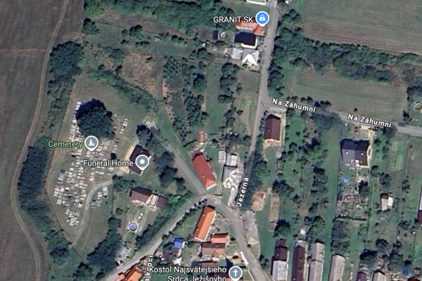 Na predaj pozemok v obci Gyňov