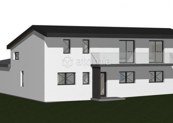 Hrubá stavba domu na ideálnom pozemku, platné stav.povolenie