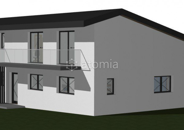 Hrubá stavba domu na ideálnom pozemku, platné stav.povolenie