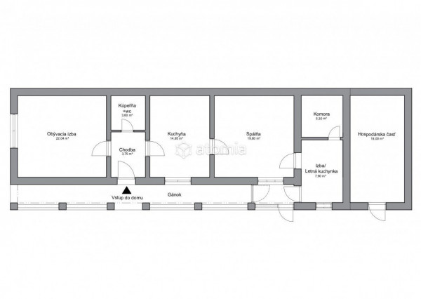 Pekný rodinný gazdovský dom v blízkosti Košíc  - REZERVOVANÉ!