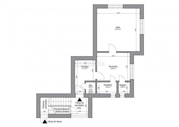 1/2  rodinného domu - Košice IV. - Juh, ul. Rastislavova - ZNÍŽENÁ CENA!