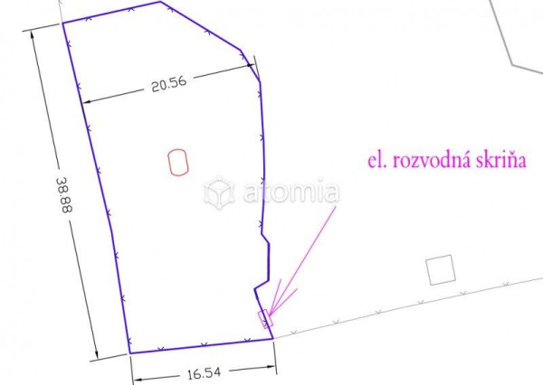 Na prenájom priemyselný pozemok