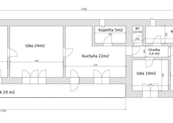 Vyšná Myšľa - gazdovský dom s veľkým pozemkom REZERVOVANÉ