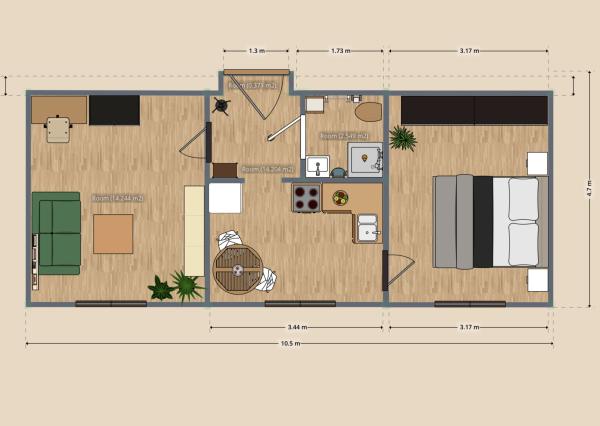 Predám 2-izbový byt, Nám. oceliarov, Košice - ŠACA