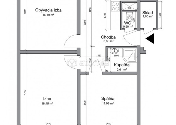 Tatranská Lomnica - 3 izb. byt - REZERVOVANÉ!