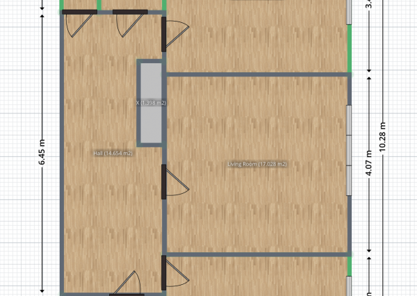 Na predaj 2-izbový byt vo výbornej lokalite