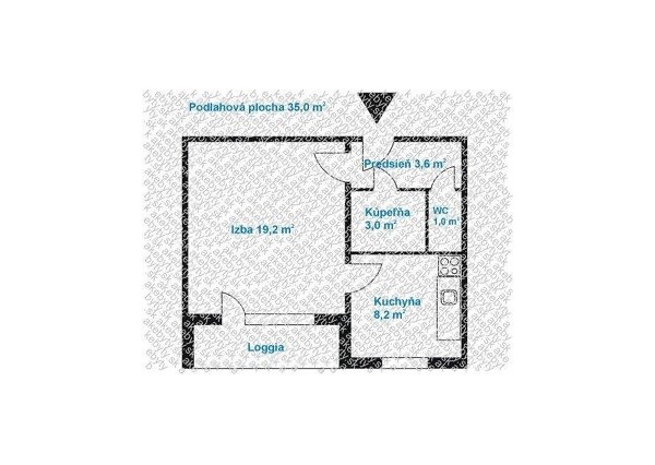 1-izbový byt Bukureštská