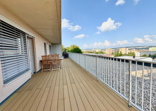 NOVOSTAVBA NOVÁ TERASA  4 izbový byt, terasa, 2 x parkovanie