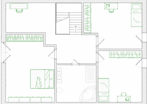 Predaj - novostavba Janovík -  5 izbový rodinný dom, 854 m2