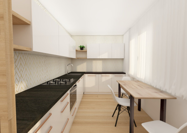 Predaj 2 izbový tehlový byt s potenciálom rek. na 3 izbový