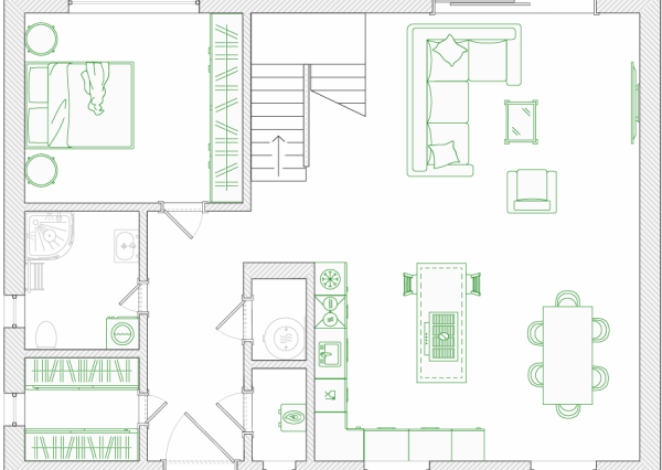 Predaj - novostavba Janovík -  5 izbový rodinný dom, 854 m2