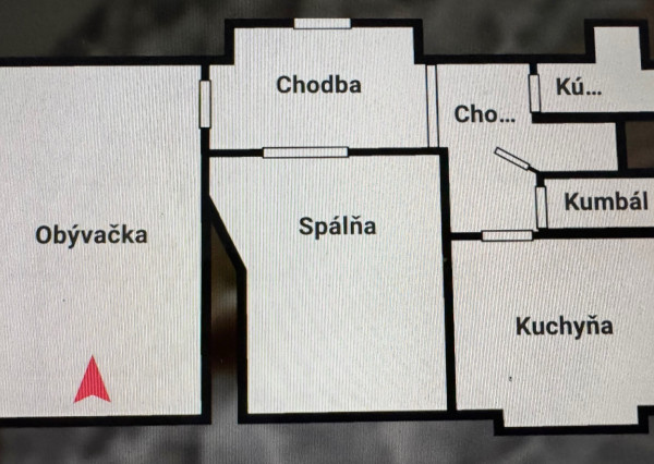 Predaj 2 izbový tehlový byt - top lokalita Košice I. Sever