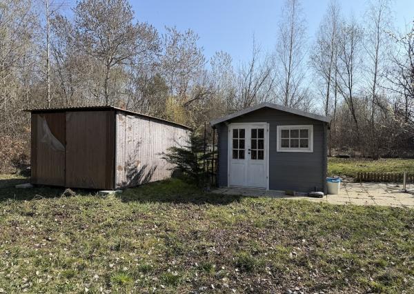 Na predaj záhrada s chatkou v Šaci