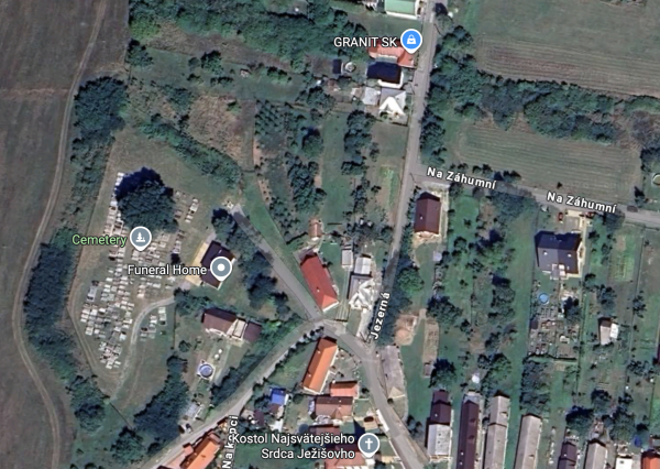 Na predaj pozemok v obci Gyňov