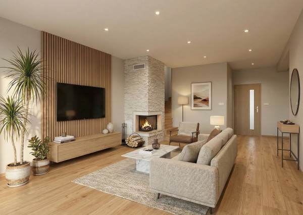 Moderný rodinný dom s 3 spálňami a šatníkom | Panoráma