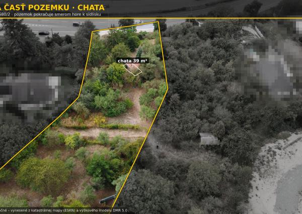 Priestranná záhrada 5164 m² s chatou, Sečovská cesta, Košice