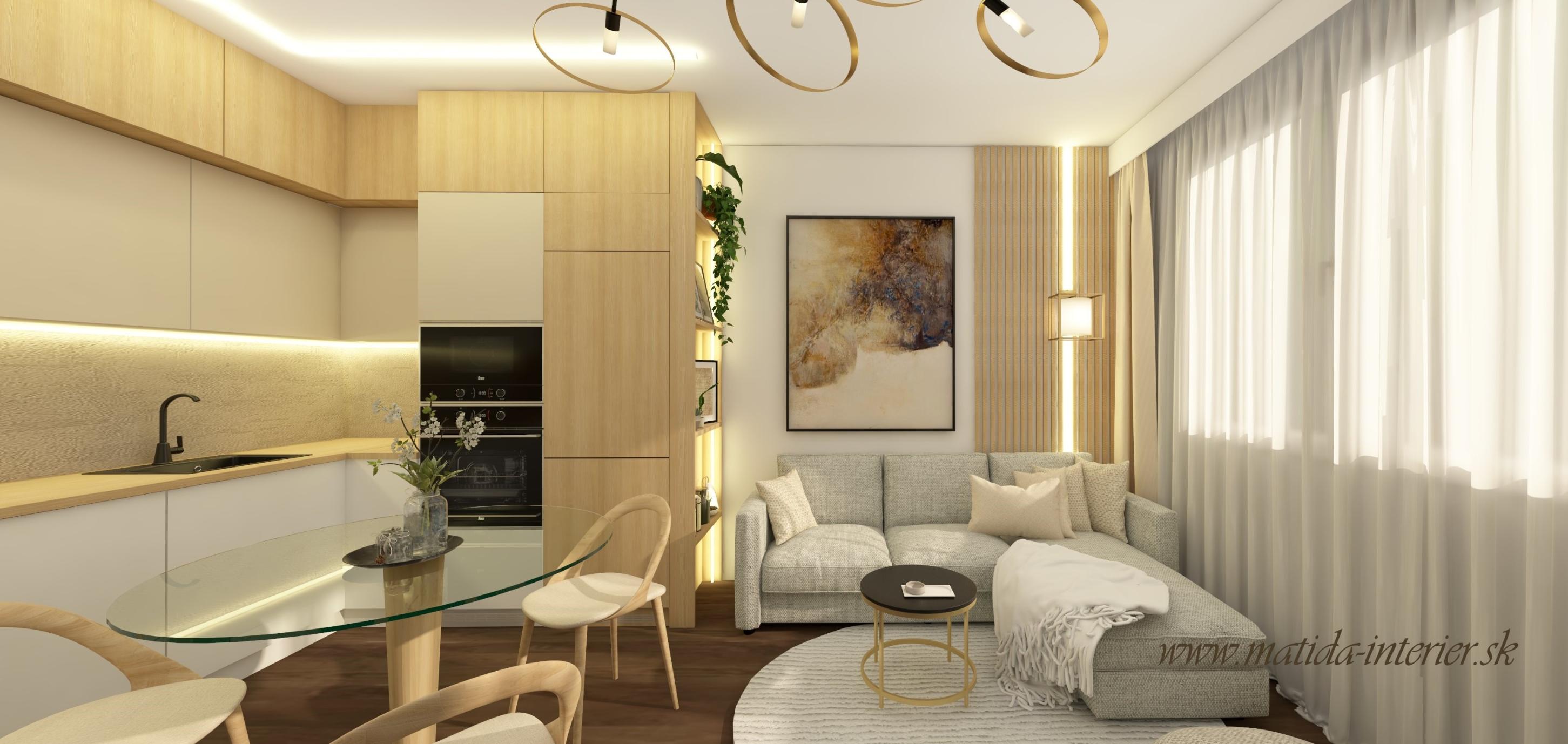 Predaj 2 izbový byt v PS Košice IV. - Juh, vizualizácia